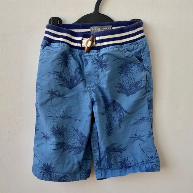 Blue pineapple shorts clearance