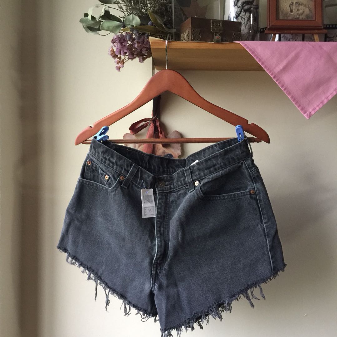 levi's plus size high waisted shorts
