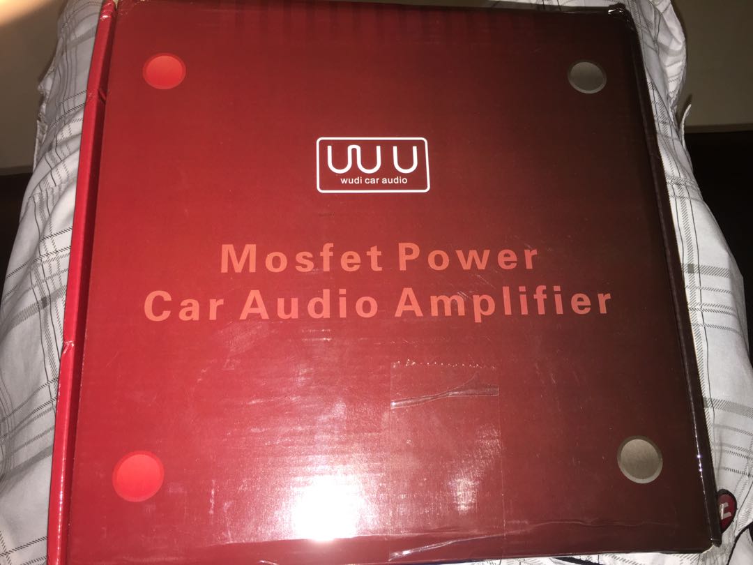 Brand New WUDI C236 3800 Watt 2 Channel Powerful Car Audio Amplifier