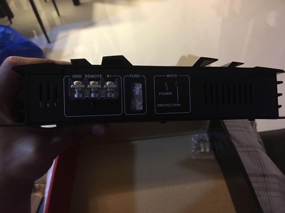 Brand New WUDI C236 3800 Watt 2 Channel Powerful Car Audio Amplifier