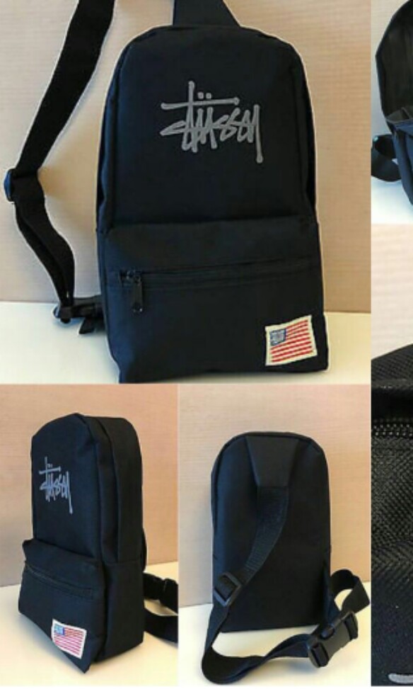 stussy shoulder bag