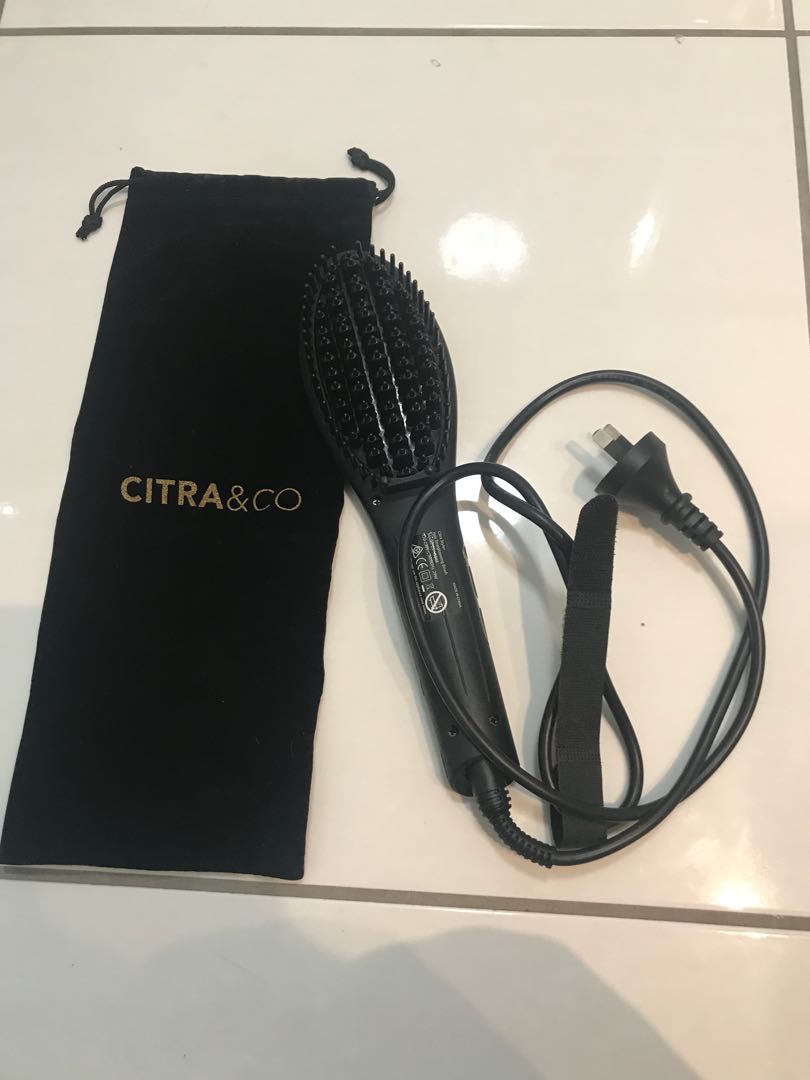 Citra hair 2025 straightening brush