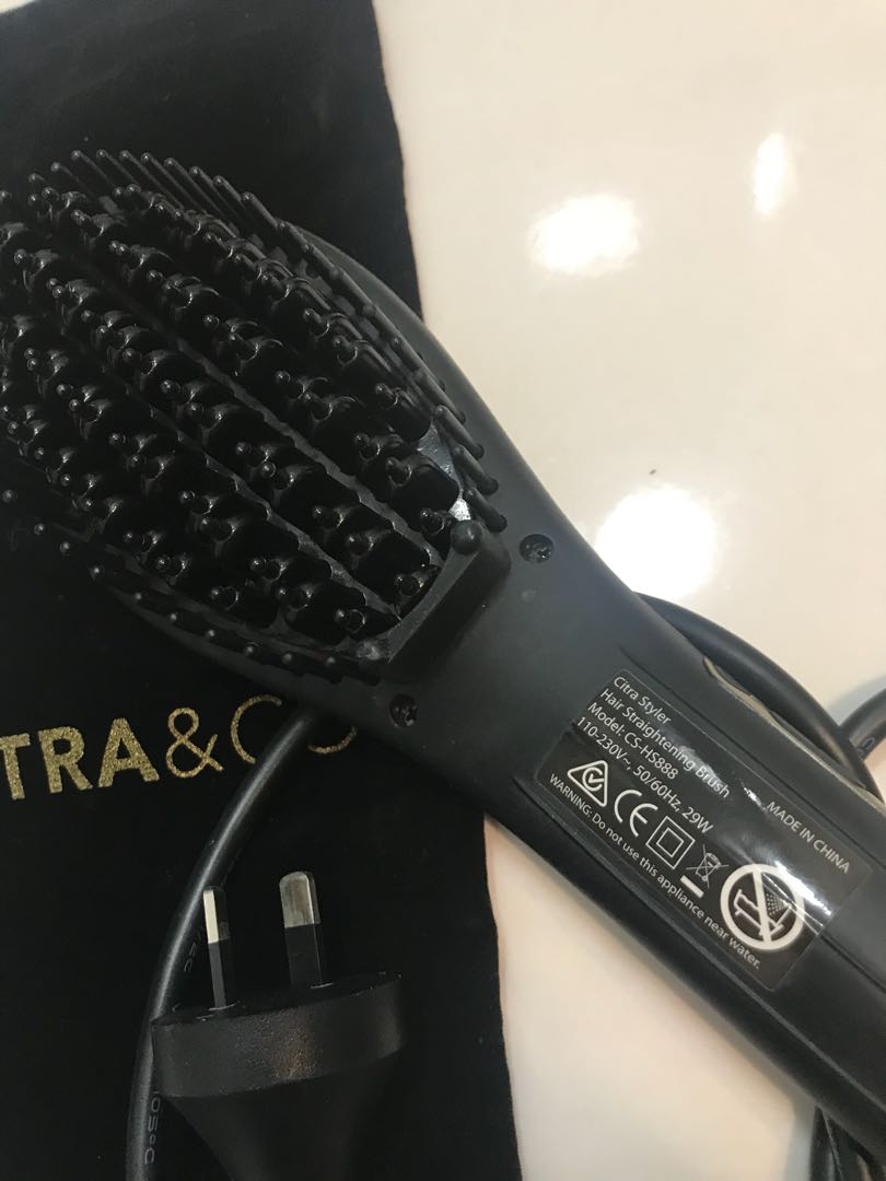 Citra hair store straightening brush