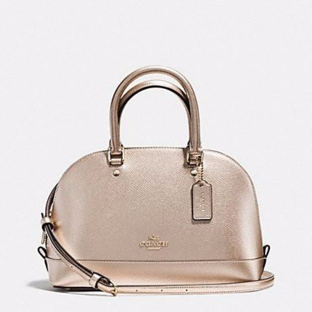 Coach MINI SIERRA SATCHEL IN GLITTER CROSSGRAIN Algeria