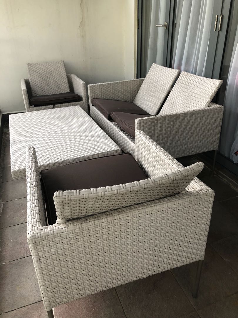 Designer Outdoor Furniture Table And Chairs For Pool Patio Furniture Tables Chairs On Carousell