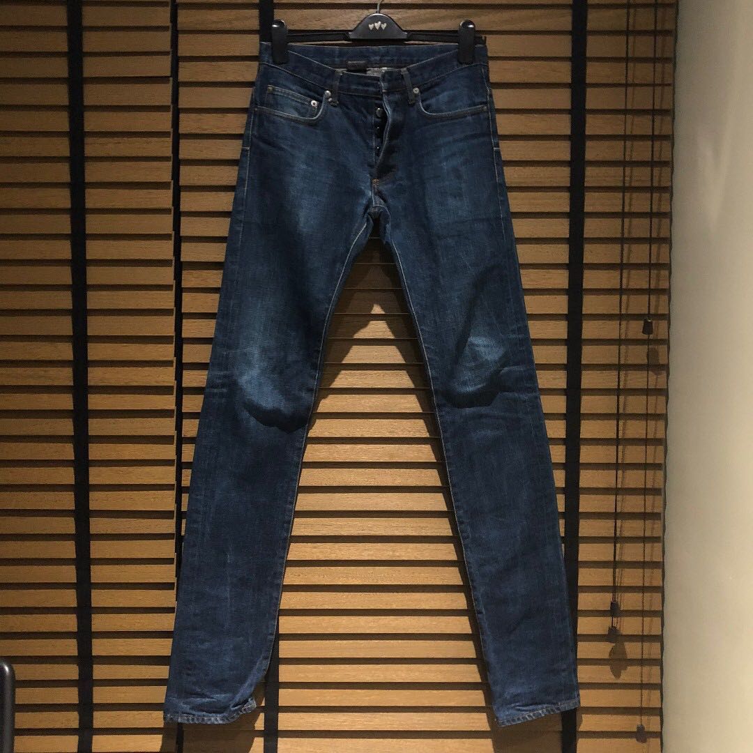 Dior homme raw denim