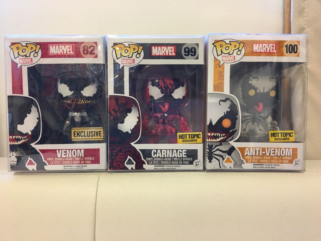 funko pop venom carnage
