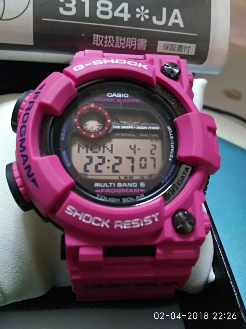 casio frogman 2018