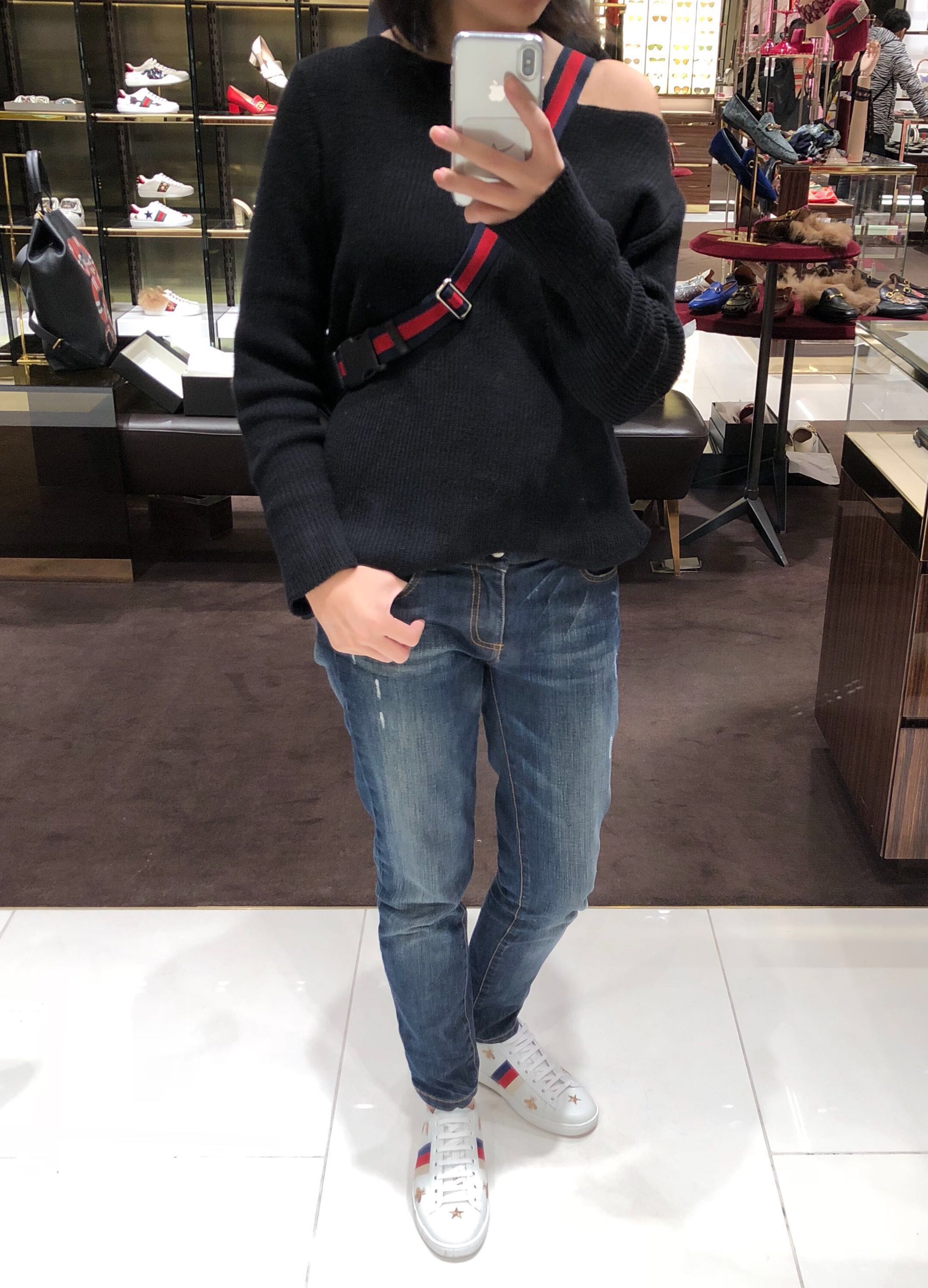 night courrier soft gg supreme belt bolsa