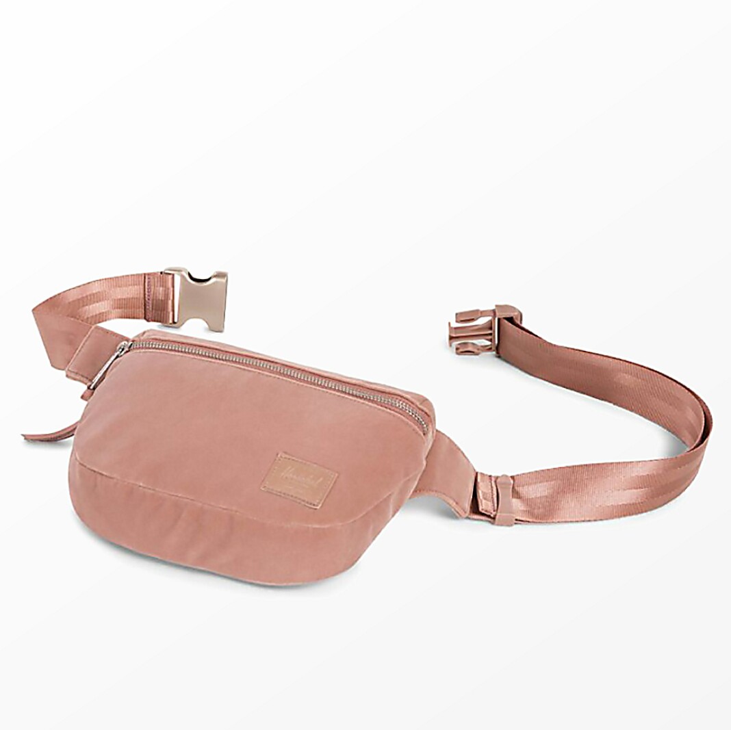 Herschel velvet sales fanny pack