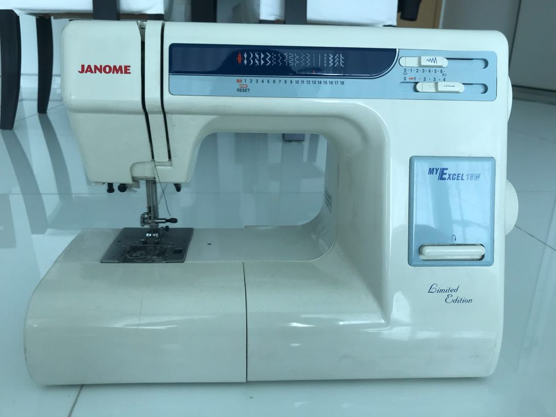 Janome limited edition sewing machine, TV & Home Appliances, Washing