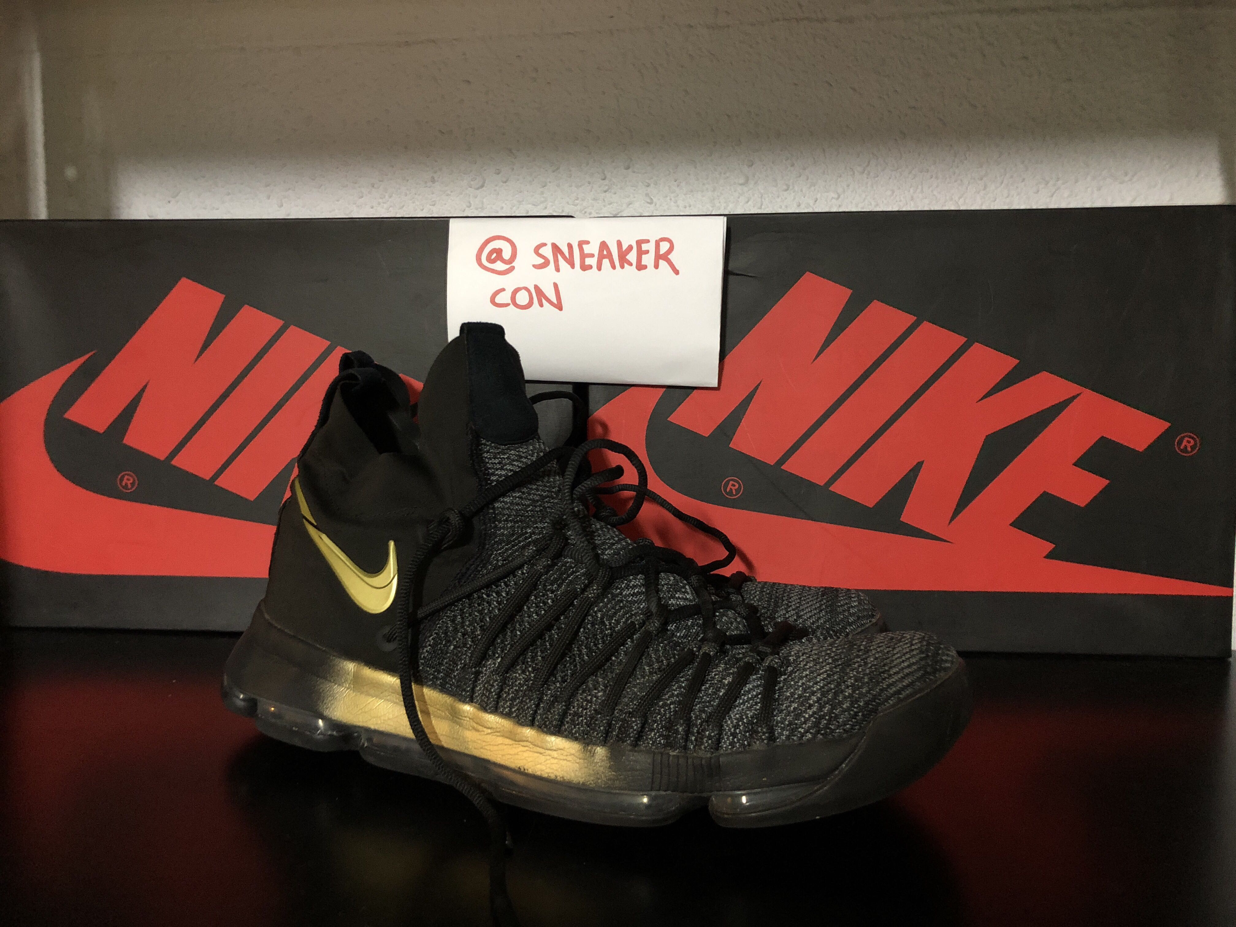 Kd 9 elite shop black and gold