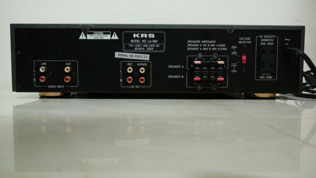KRS LA990 立體 綜合 後級 擴大機 照片瀏覽 6