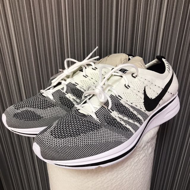 Last Pair US10 Nike Flyknit Trainer OG White Black Yeknit Men s Fashion Footwear Sneakers on Carousell