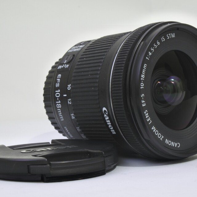 lensa canon ef s 10 18mm f 4 5 5 6 is stm