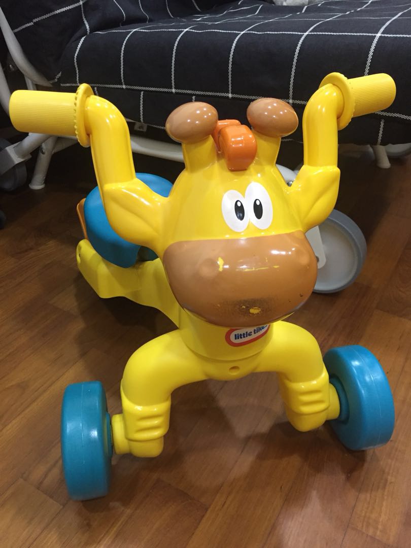 little tikes giraffe bike