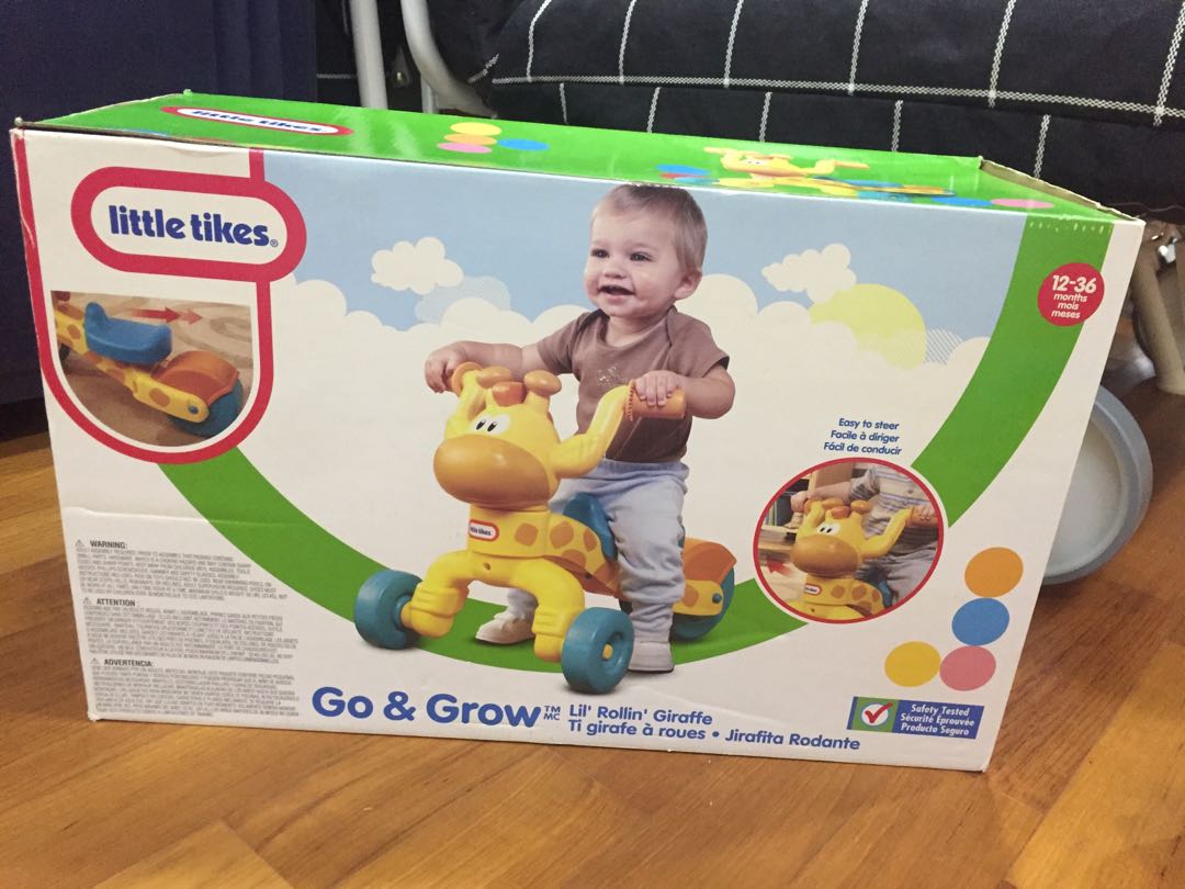 little tikes giraffe tricycle, Babies & Kids, Infant Playtime on Carousell