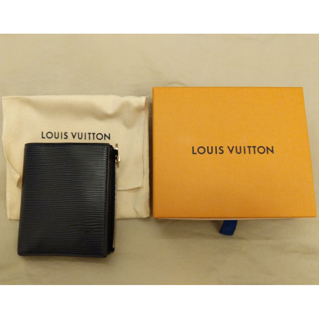 LOUIS VUITTON Handbag M58846 Brooks 2way Epi Leather Navy mens