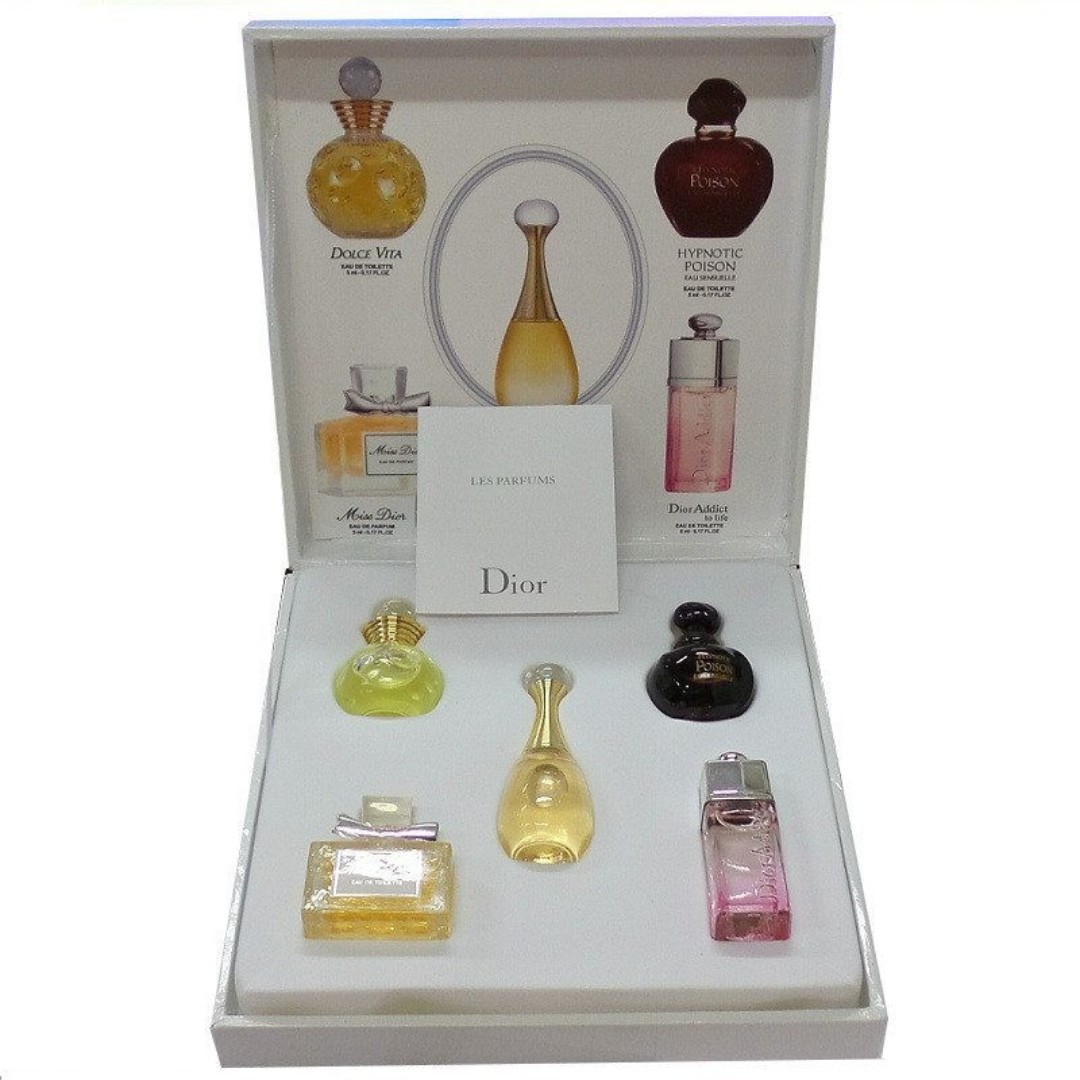 dior set of 5 perfumes