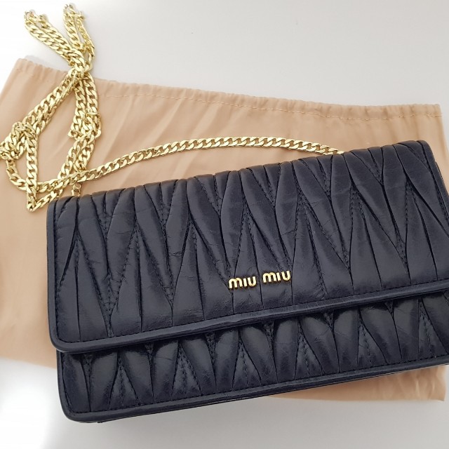 miu miu sling bag, Luxury, Bags & Wallets on Carousell