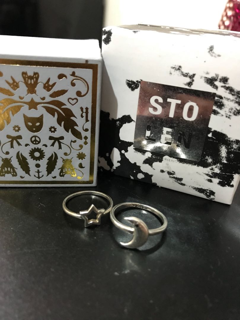 Moon Star Ring stolen girlfriend karen walker Luxury on