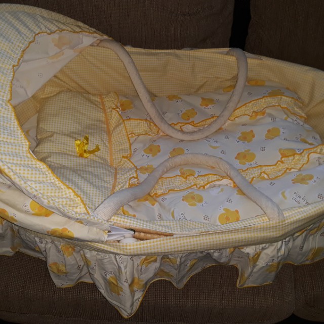 Moses Basket with Canopy, Babies & Kids, Nursing & Feeding on Carousell