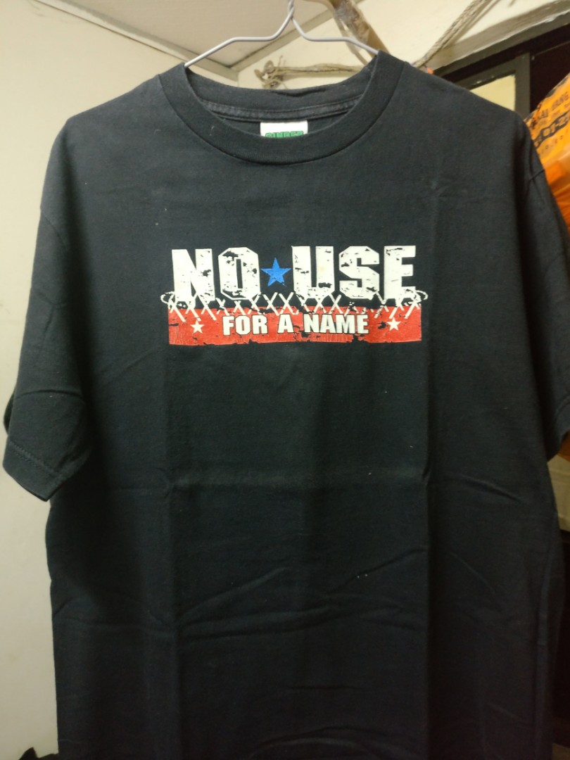 No Use For A Name T Shirt Men S Fashion Clothes Tops On Carousell