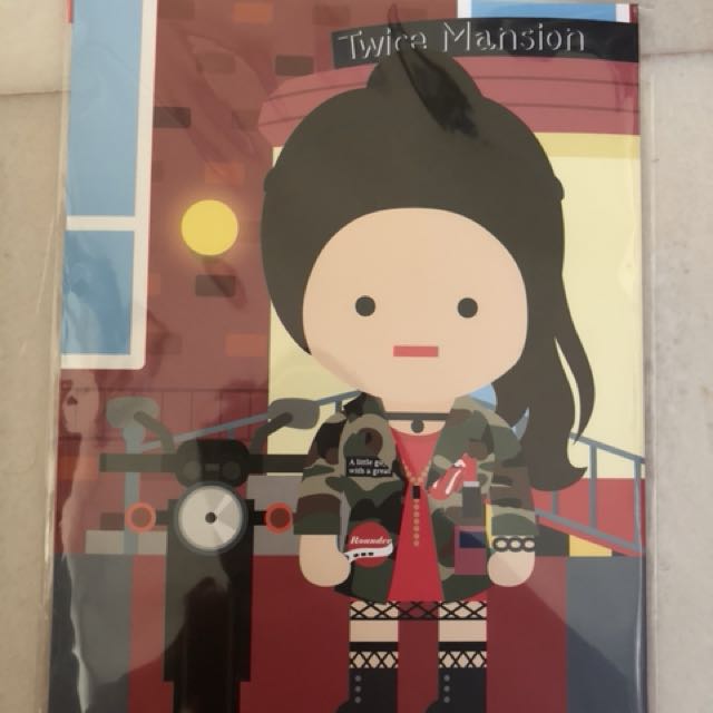 Official Twice Nayeon Pop Up Store Paper Doll Toy Entertainment