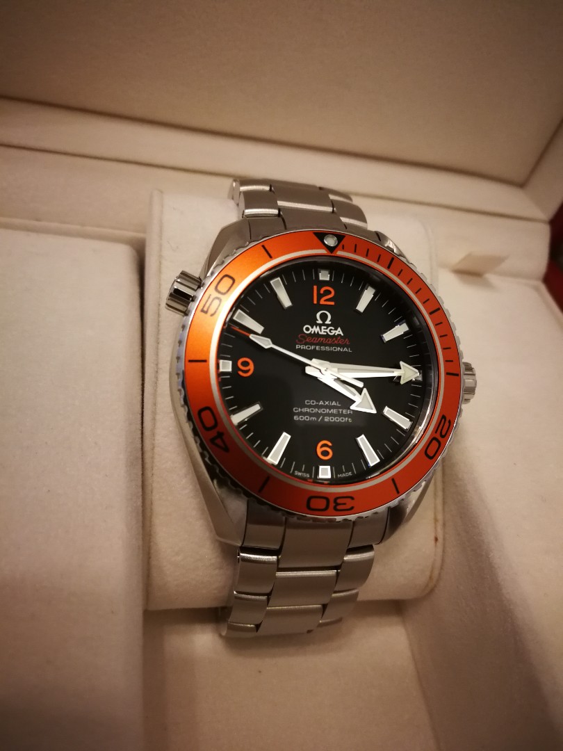 Omega Seamaster PO 8500 42mm, 名牌, 手 
