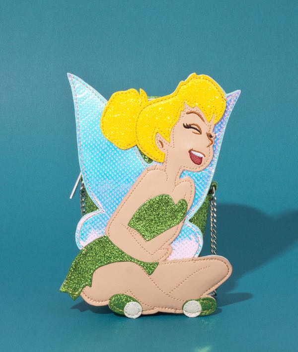 PO Danielle Nicole x Disney Peter Pan Tinker Bell Laughing Crossbody Sling Bag