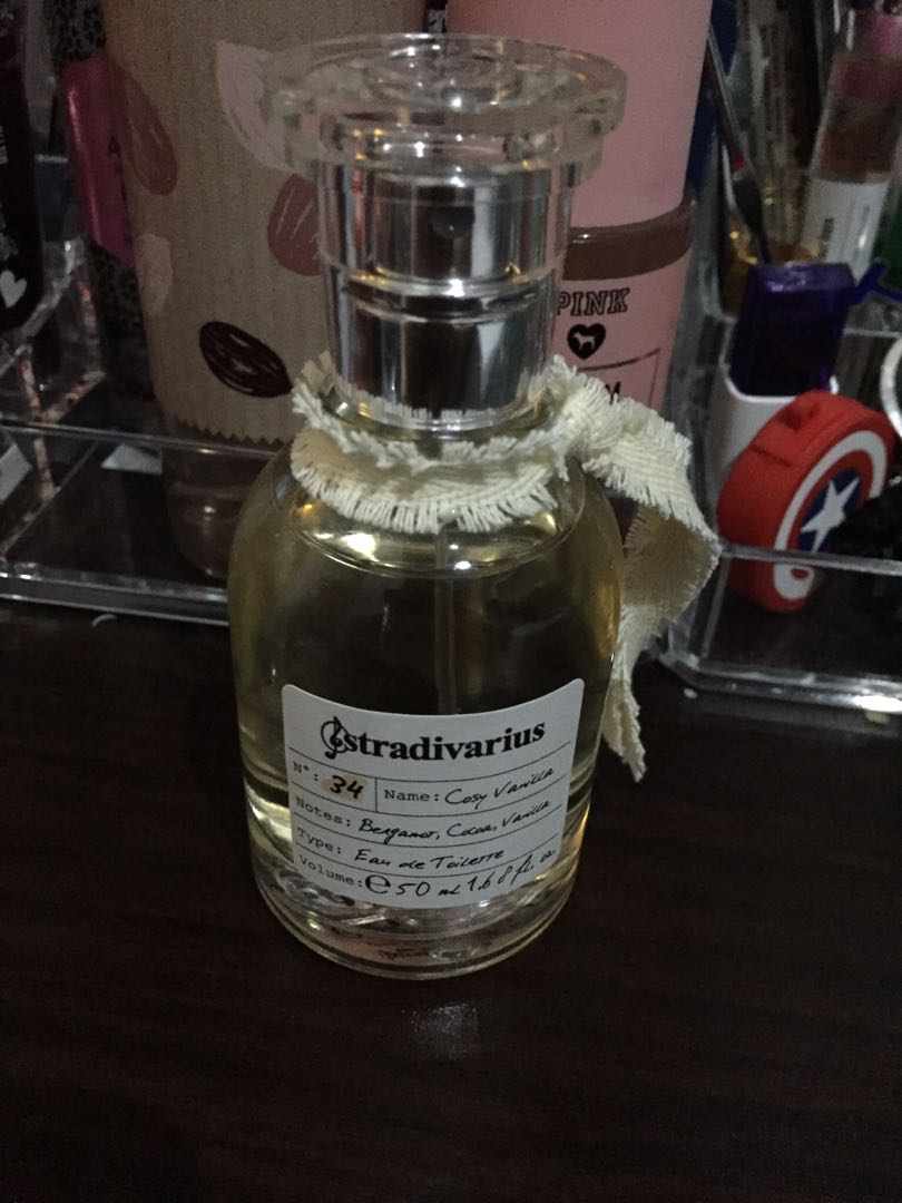 Stradivarius perfume sales cosy vanilla
