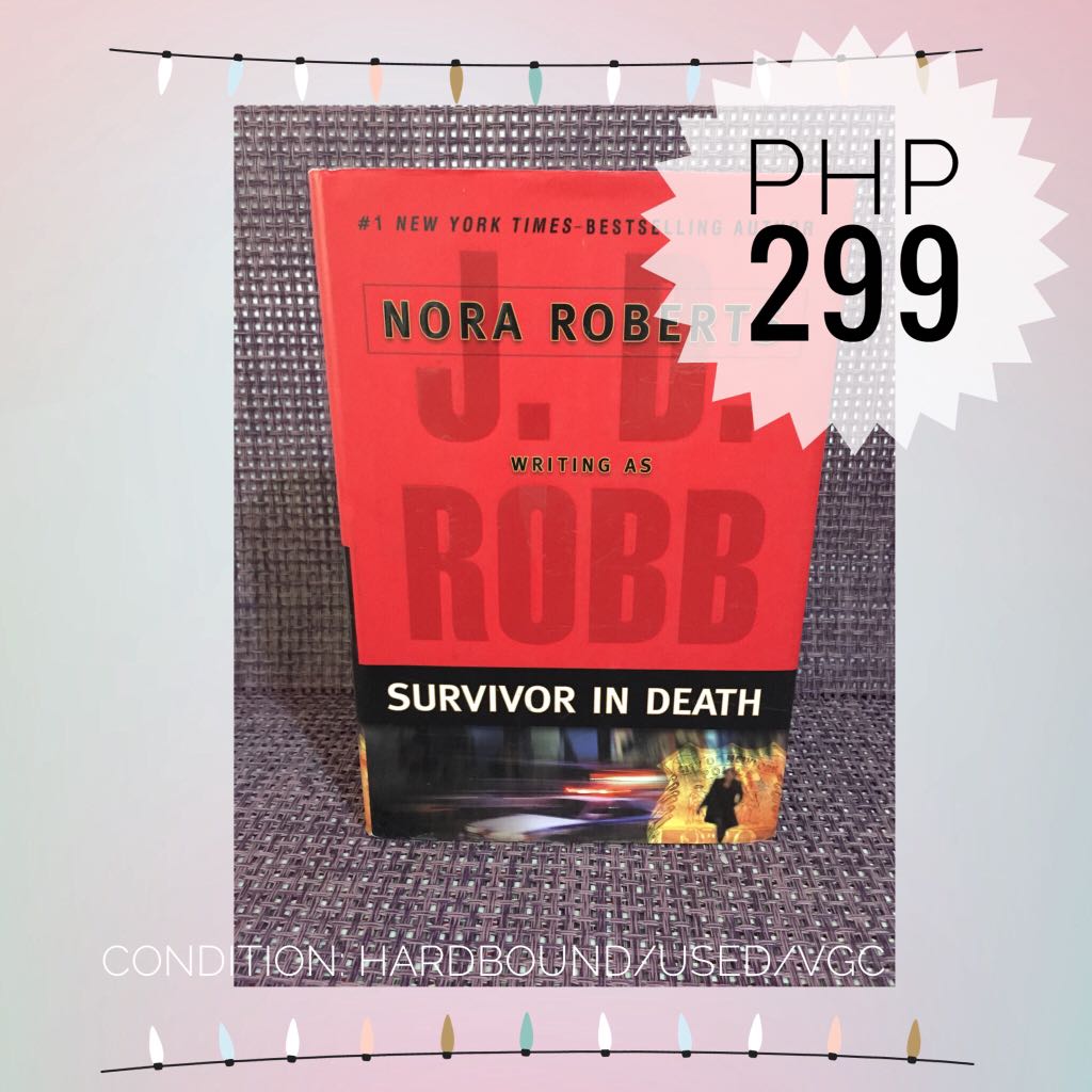Survivor In Death J.D Robb, Hobbies & Toys, Books &