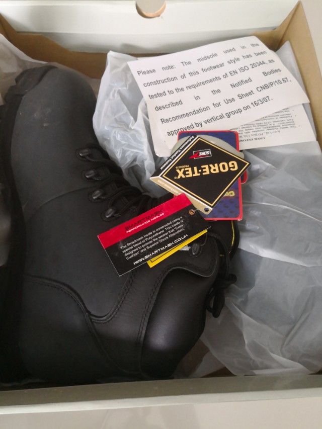 trojan gore tex safety boots