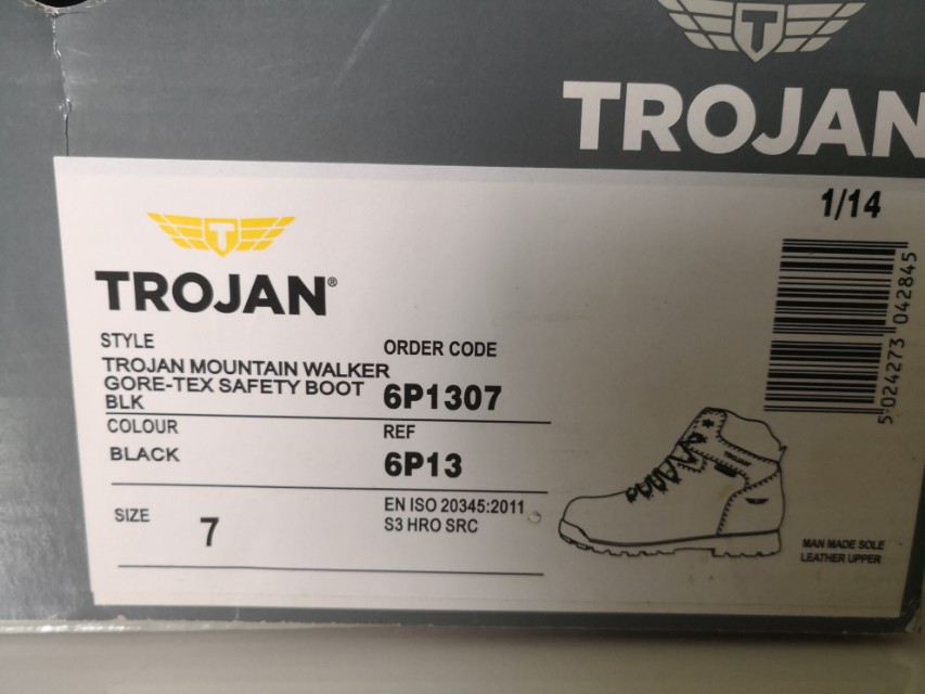 Trojan Gore-Tex Safety Shoe., Men's 