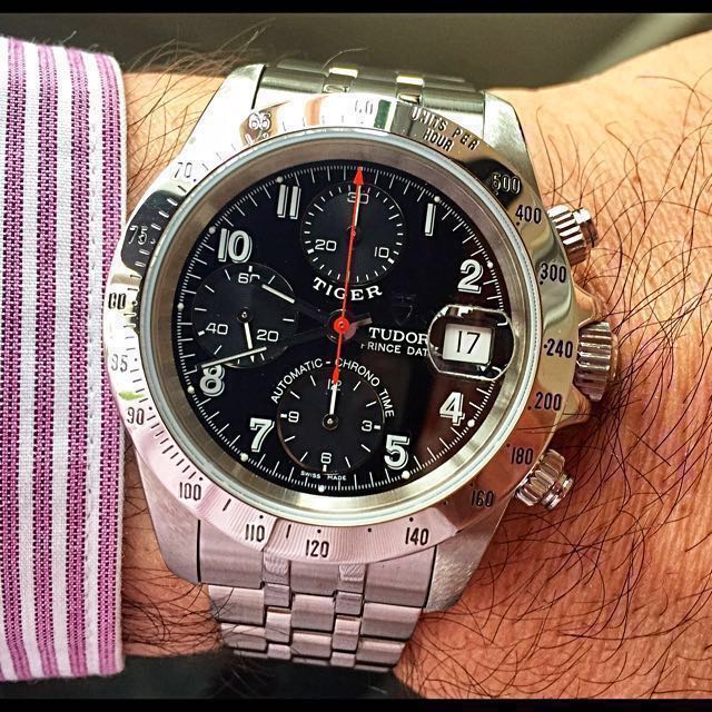Tudor prince date outlet chronograph 79280 review