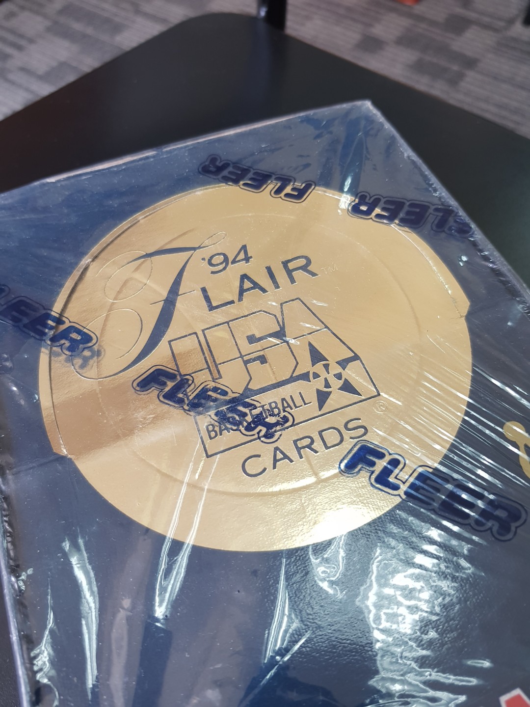1 Box Of 94 Flair Usa Basketball Collectibles Cards Toys