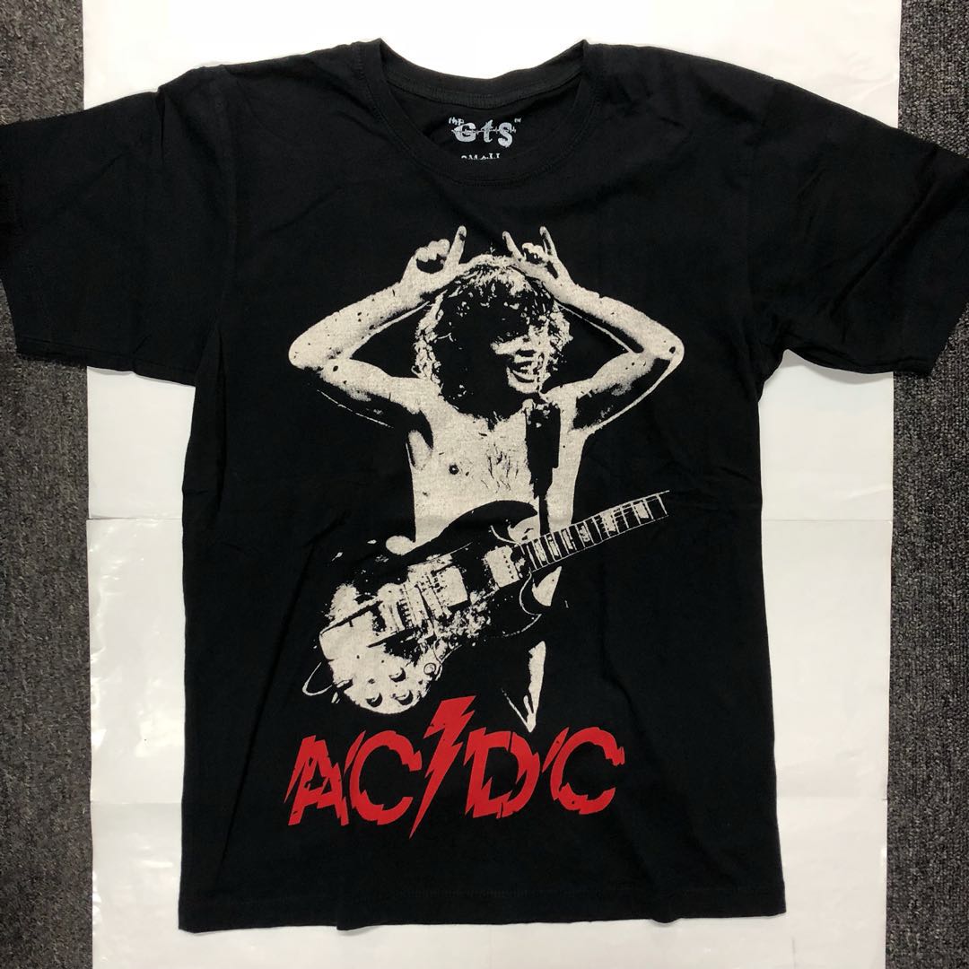 Ac Dc Member Vintage T Shirt Band Merch S Men S Fashion Clothes On Carousell
