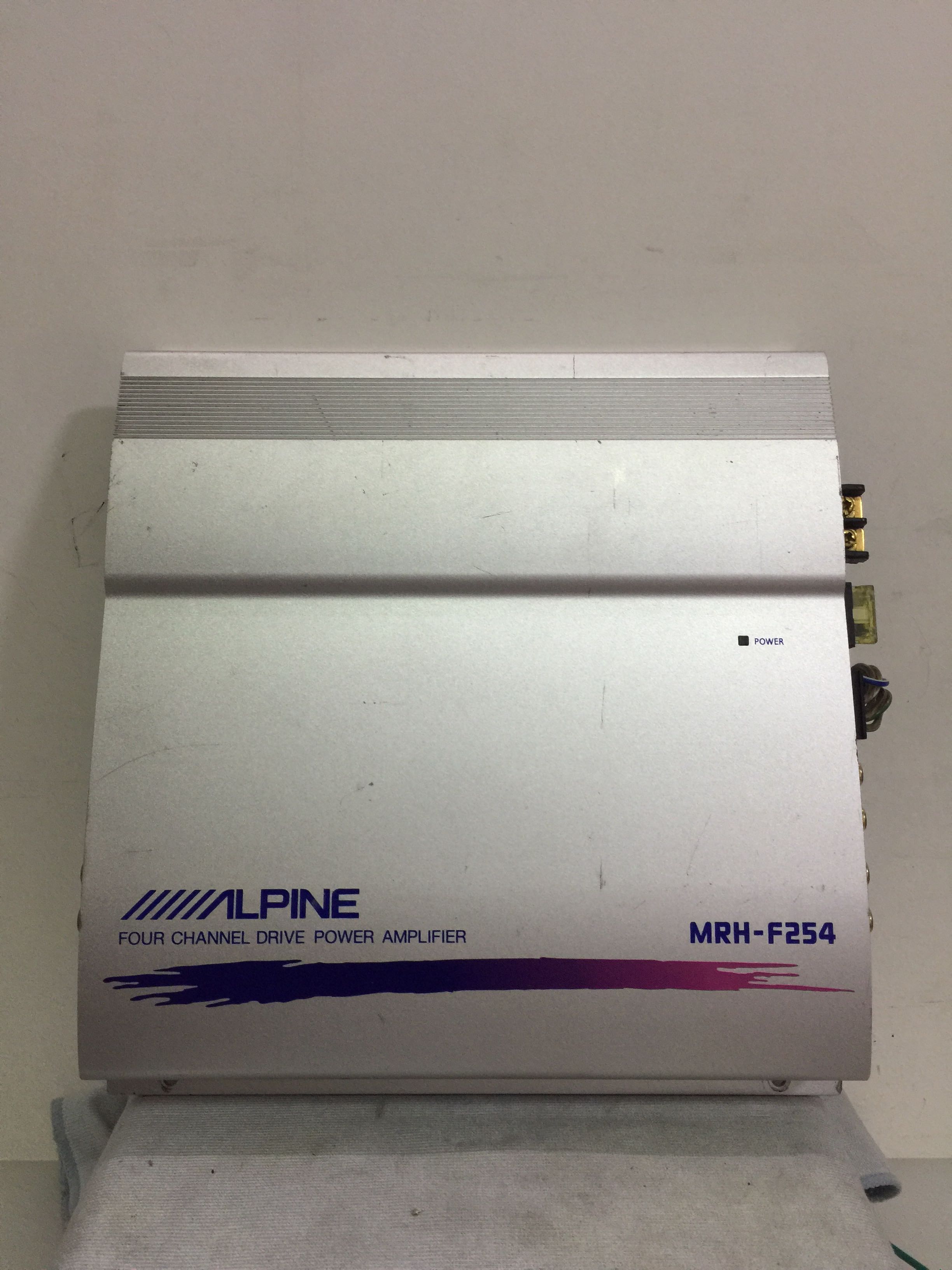 Alpine 4 Channel Drive Power Amplifier Mrh F254 Sub Amp Fast Car Accessories On Carousell
