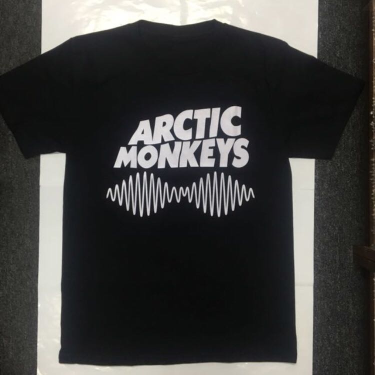 Arctic Monkeys Lines Logo T Shirt Band Merch S M L Men S Fashion Clothes On Carousell