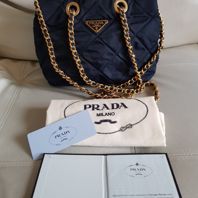 prada vintage chain bag