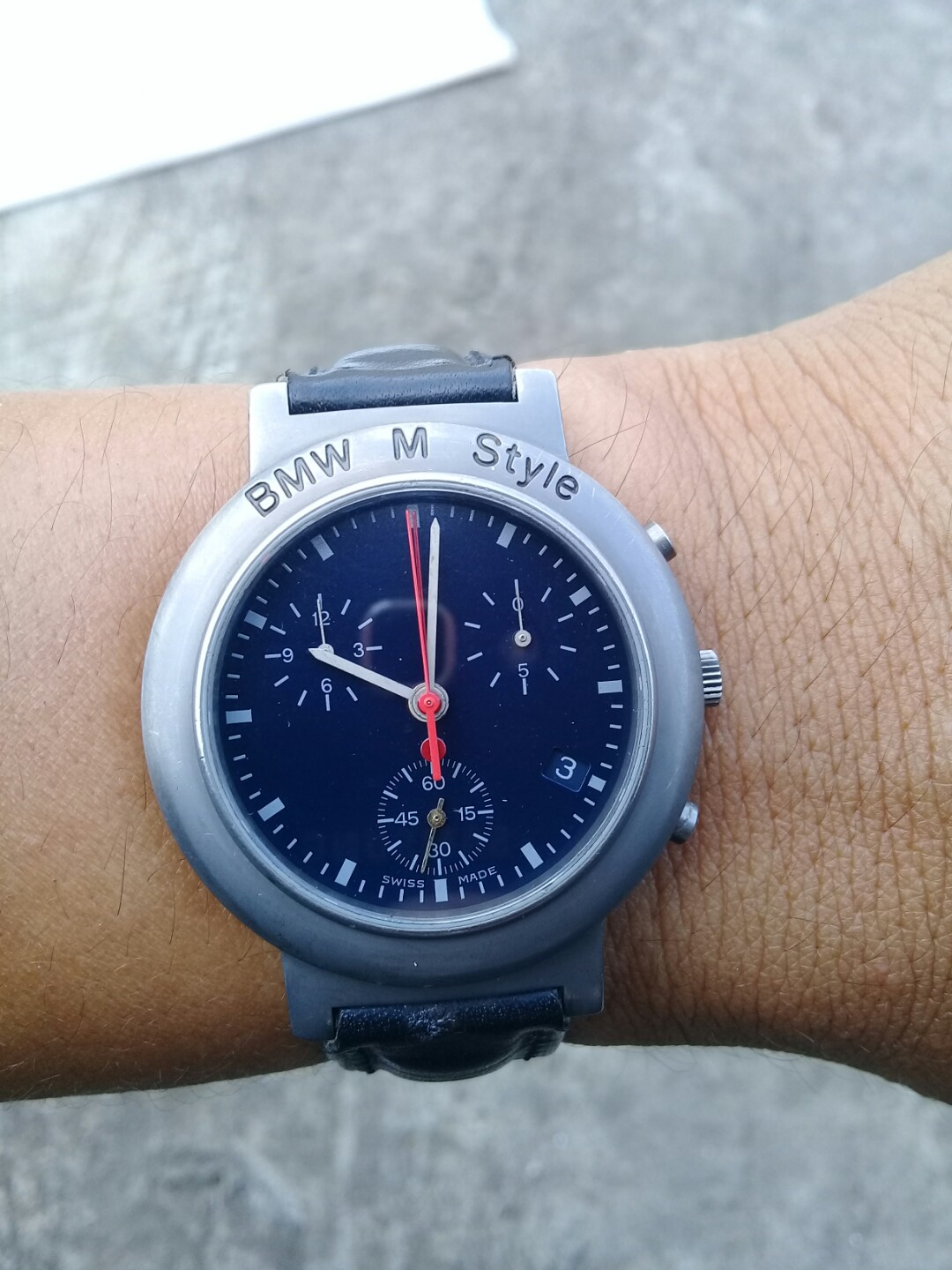 Bmw m style watch top