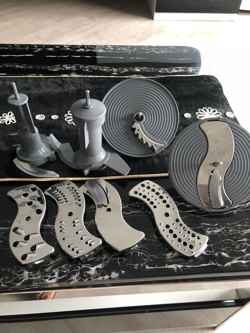 Braun FP 5150 food processor jar and attachments, TV & Home Appliances