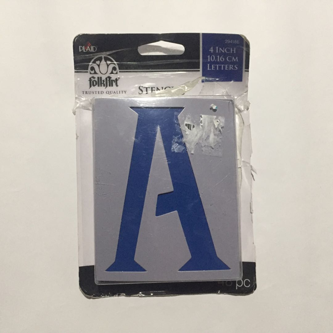 Cardboard Stencil, Hobbies & Toys, Stationary & Craft, Craft Supplies ...