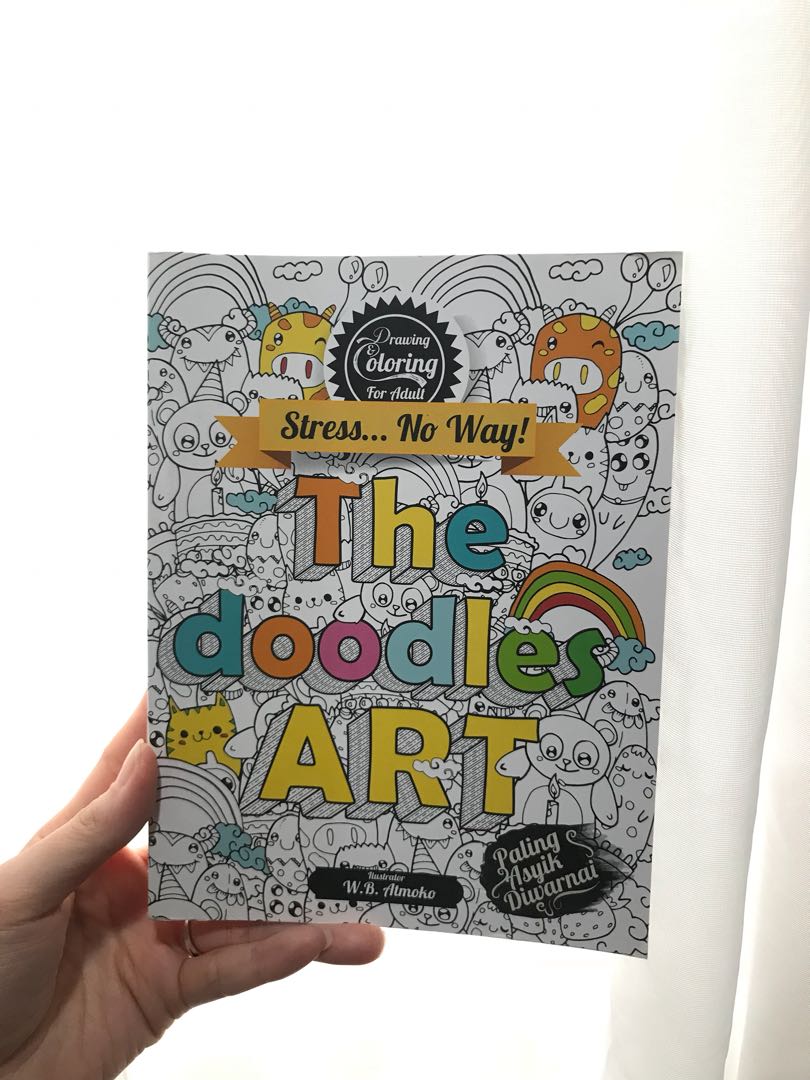 Doodles Art Buku Alat Tulis Buku Di Carousell