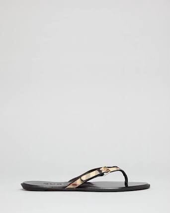 thong burberry flip flop