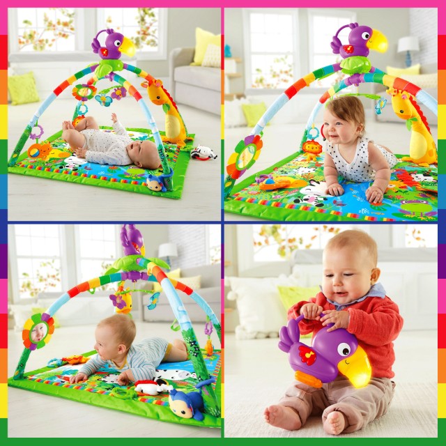 fisher price music and lights deluxe gym