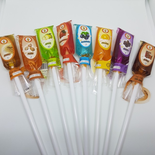 Flavoured honey candy malt candy Food Drinks Packaged