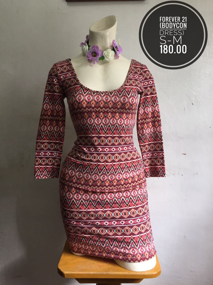 Forever 21 bodycon Dress (Category: Dresses) located in Quezon City. Submitted by 28dripshop_bylou (Listing ID 162564827, Image 1). Description: .