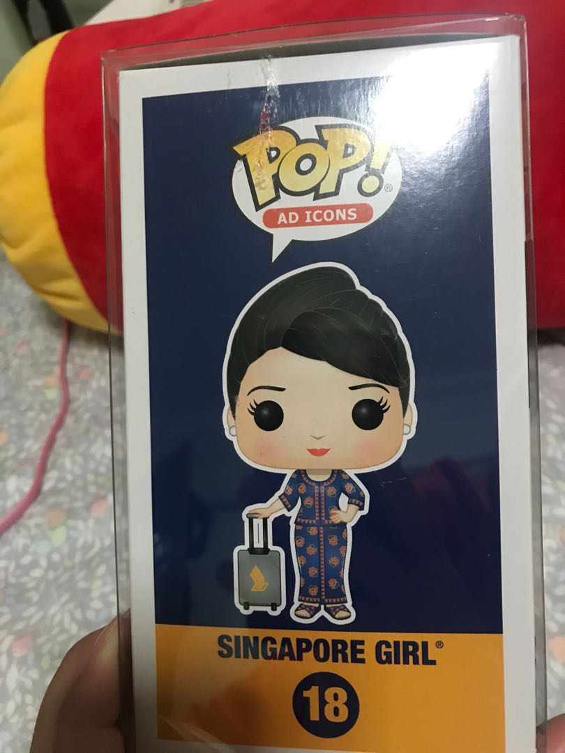 Funko Pop! Ad Icons Singapore Airlines Singapore Girl 18 Exclusivo - Moça do Pop - Funko Pop é aqui