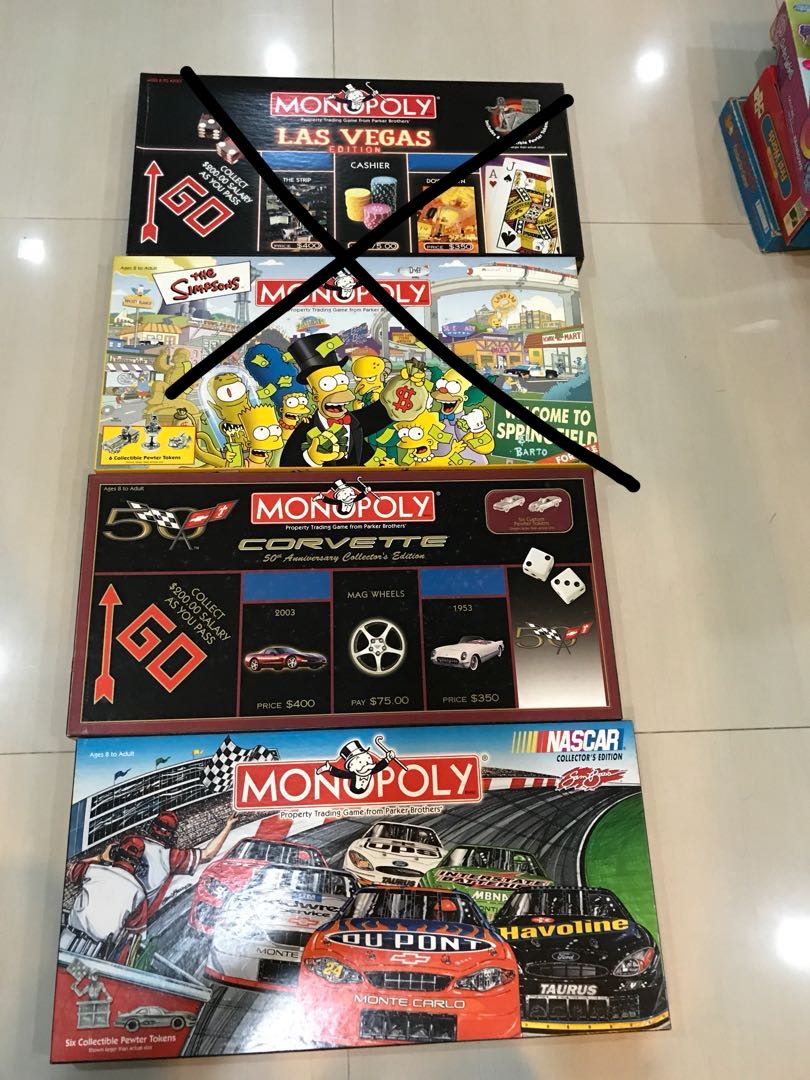Hasbro Monopoly Special Edition, Hobbies & Toys, Toys & Games on Carousell